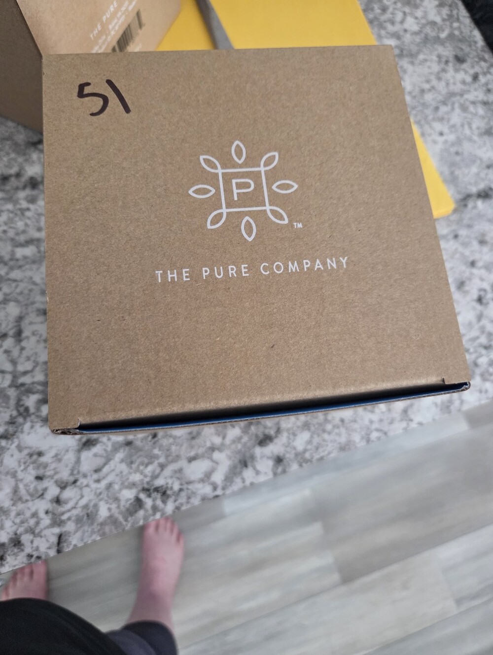 New In Box The Pure Company Portable Air Purifier Plus More